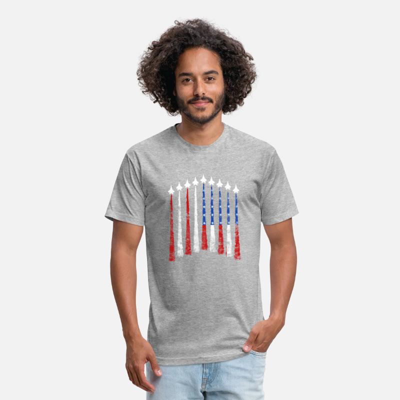 Fighter Air Plane Us Veterans y American Flag