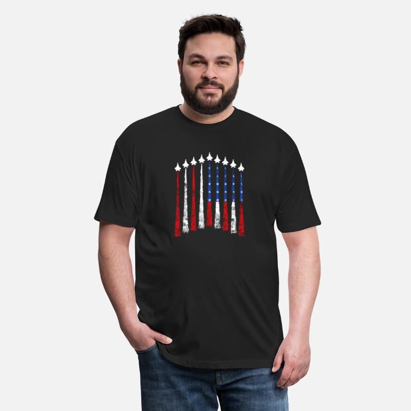 Fighter Air Plane Us Veterans y American Flag