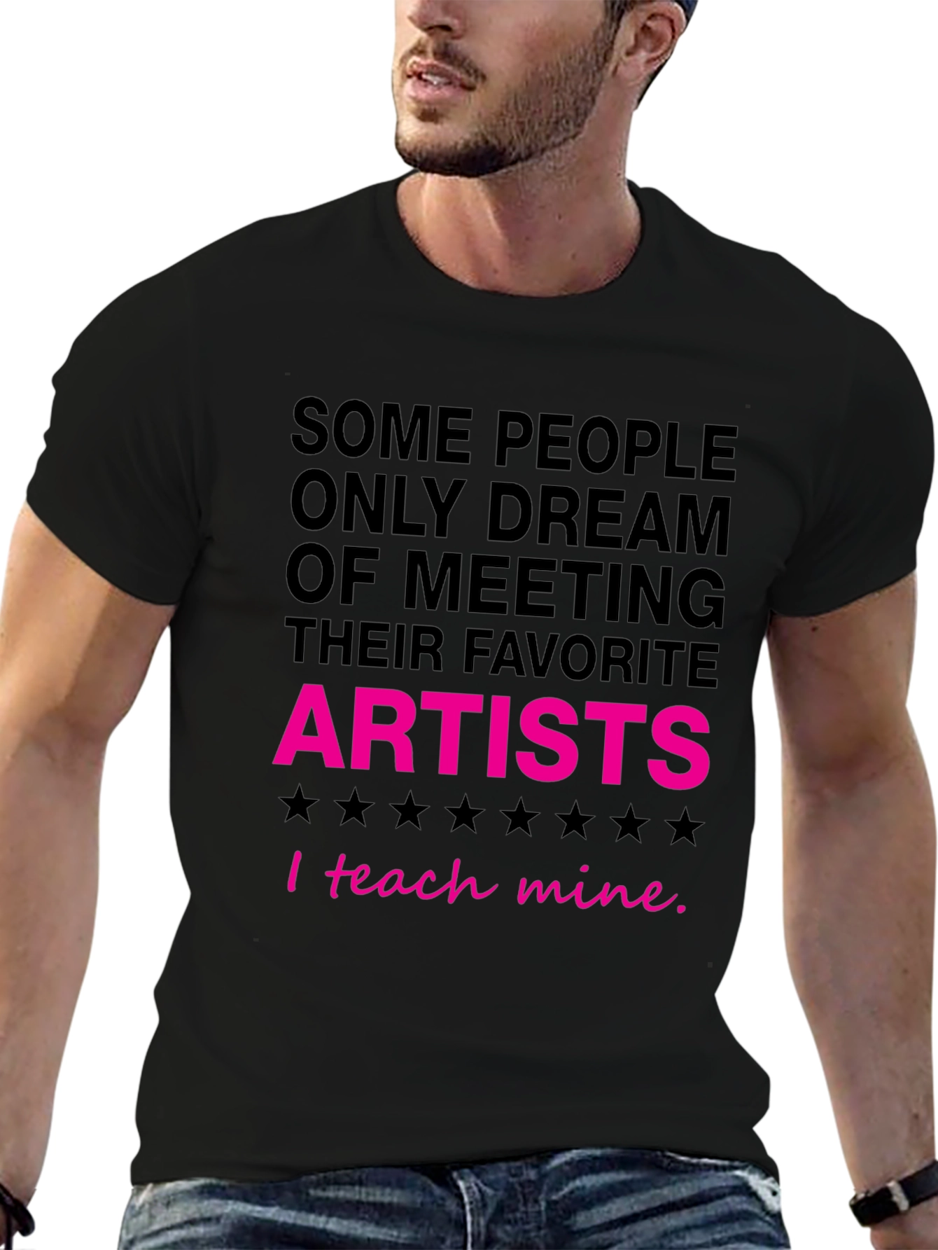 I Teach Mine Artist T-Shirt
