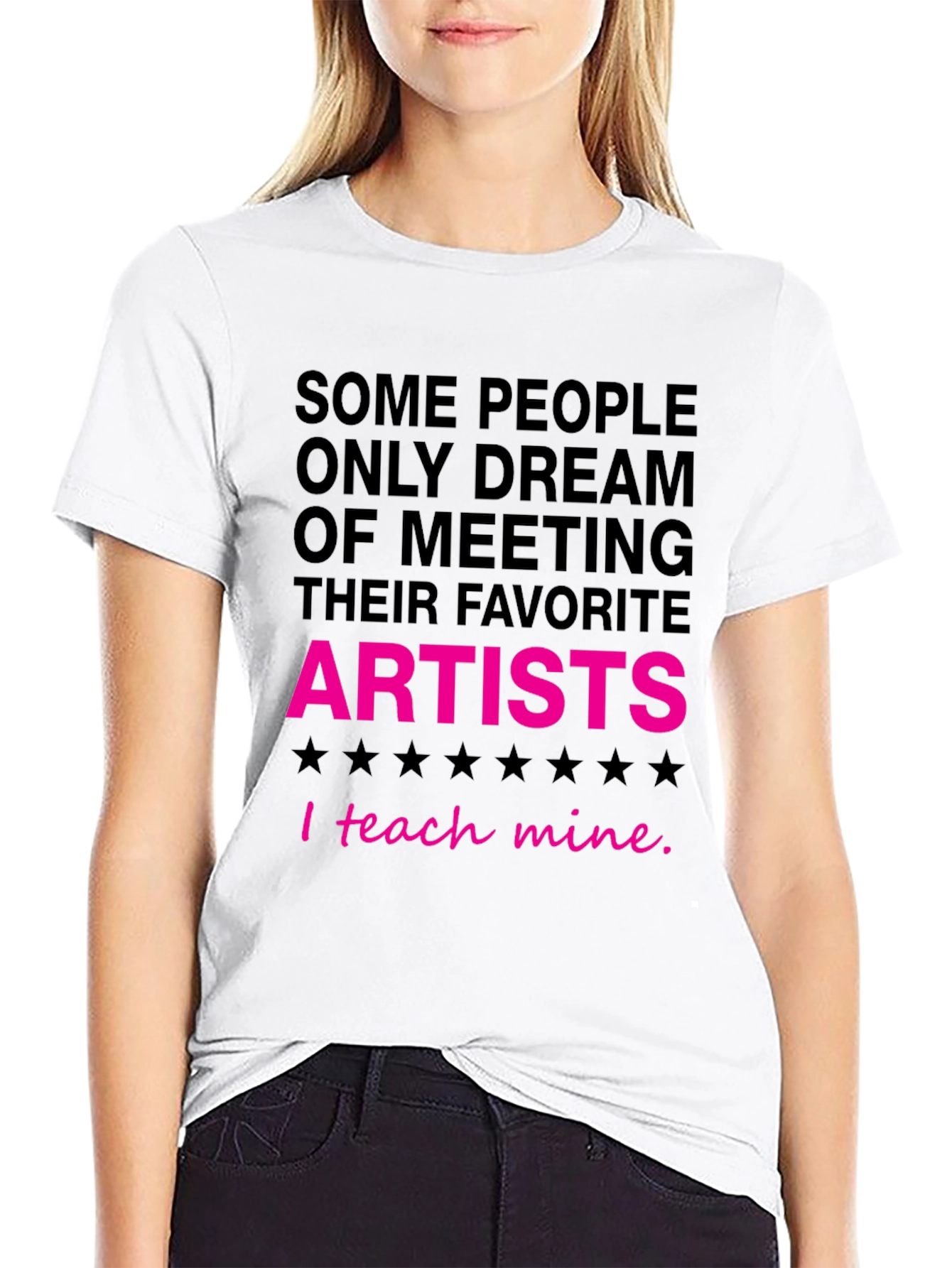 I Teach Mine Artist T-Shirt