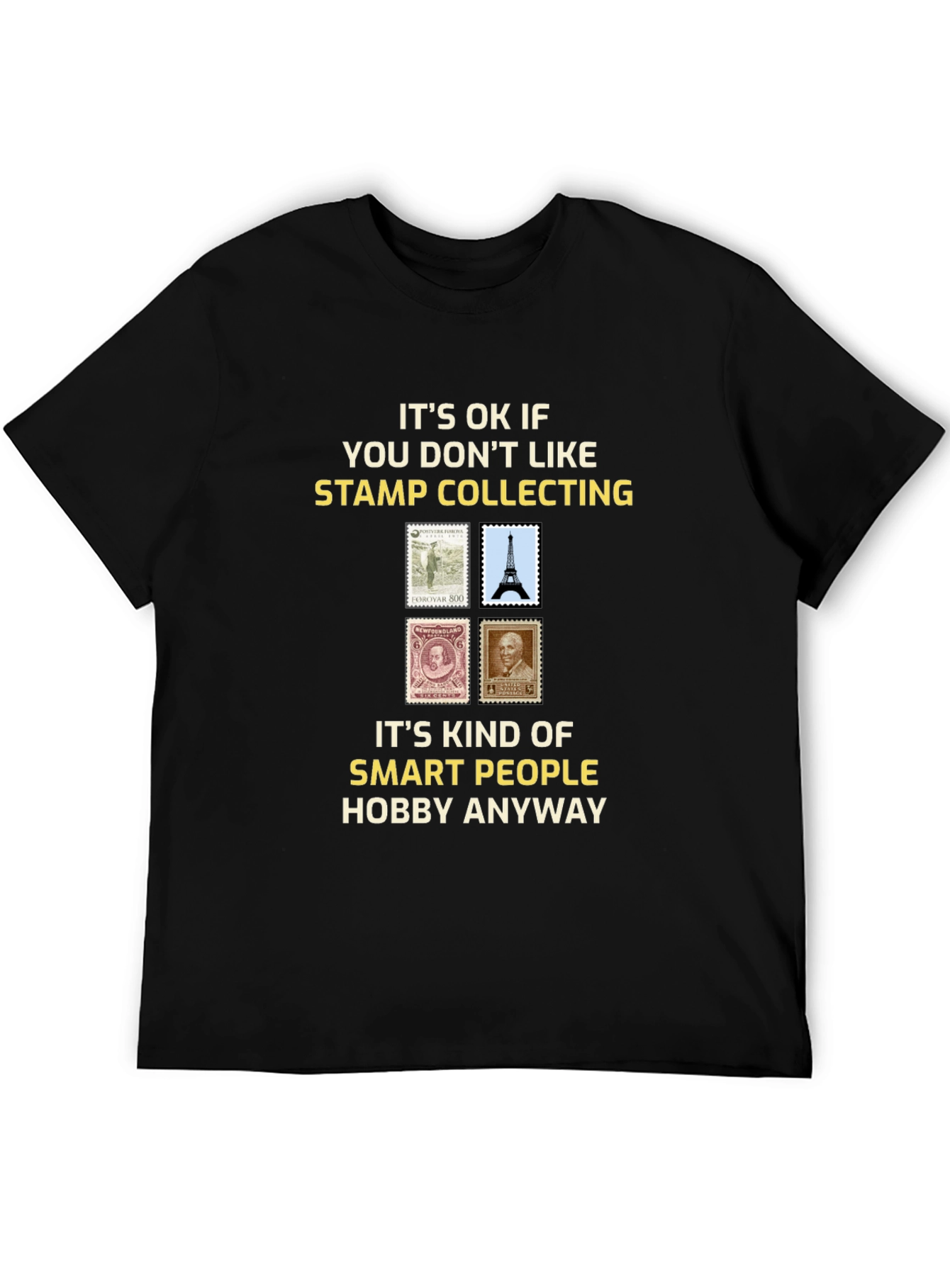 Stamp Collecting Smart People Hobby T-Shirt