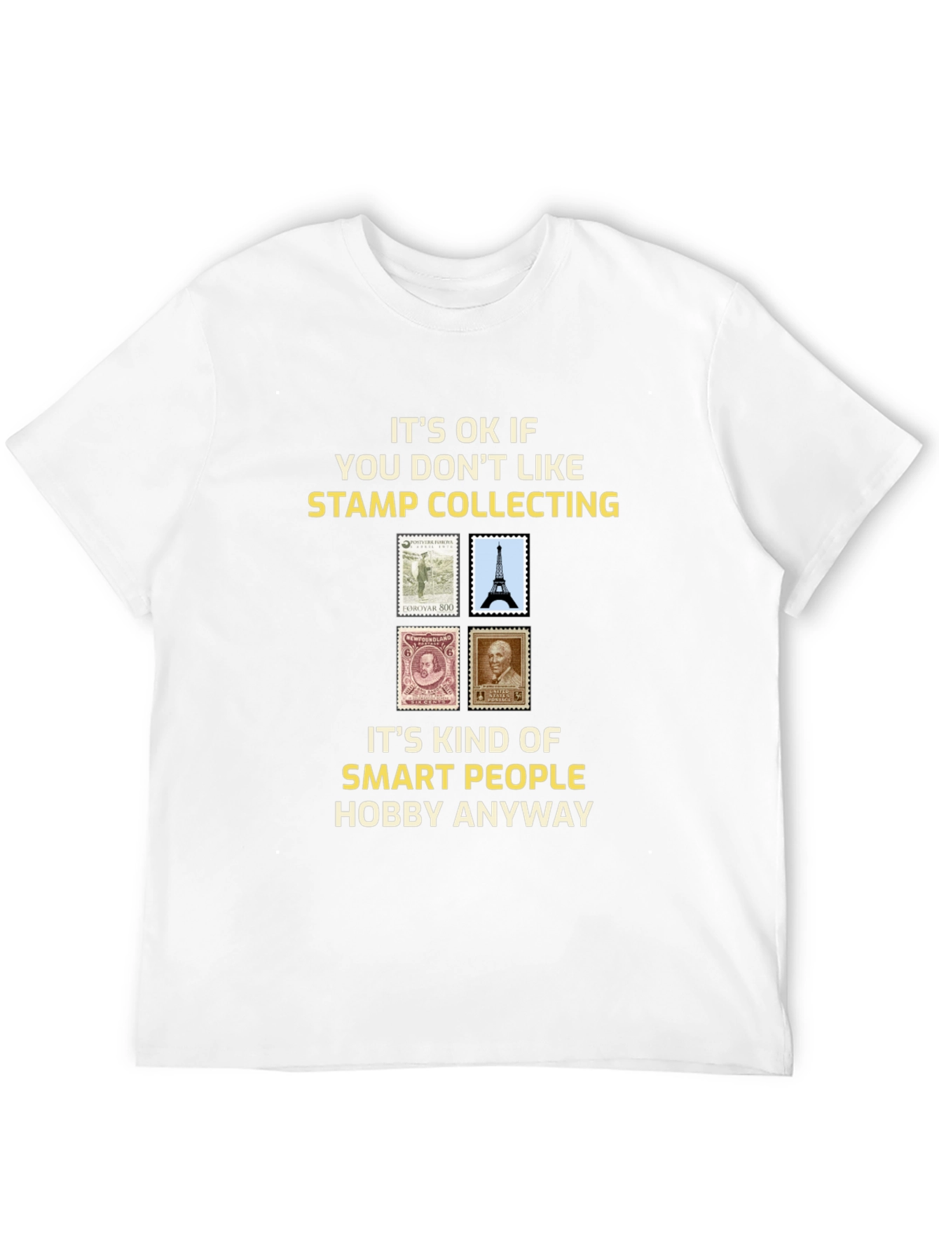 Stamp Collecting Smart People Hobby T-Shirt