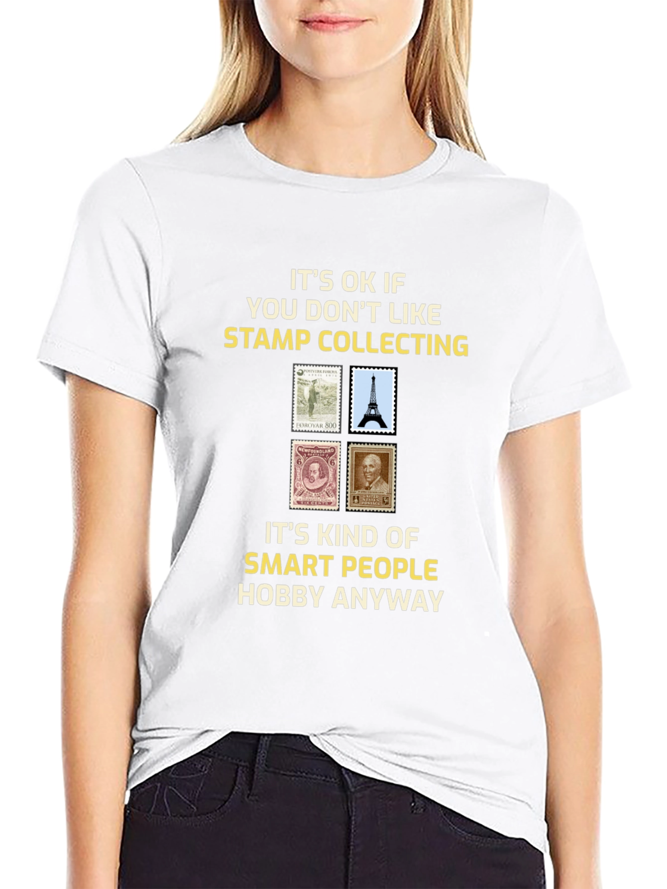 Stamp Collecting Smart People Hobby T-Shirt