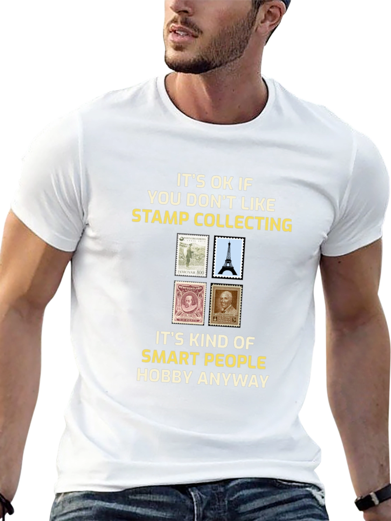 Stamp Collecting Smart People Hobby T-Shirt