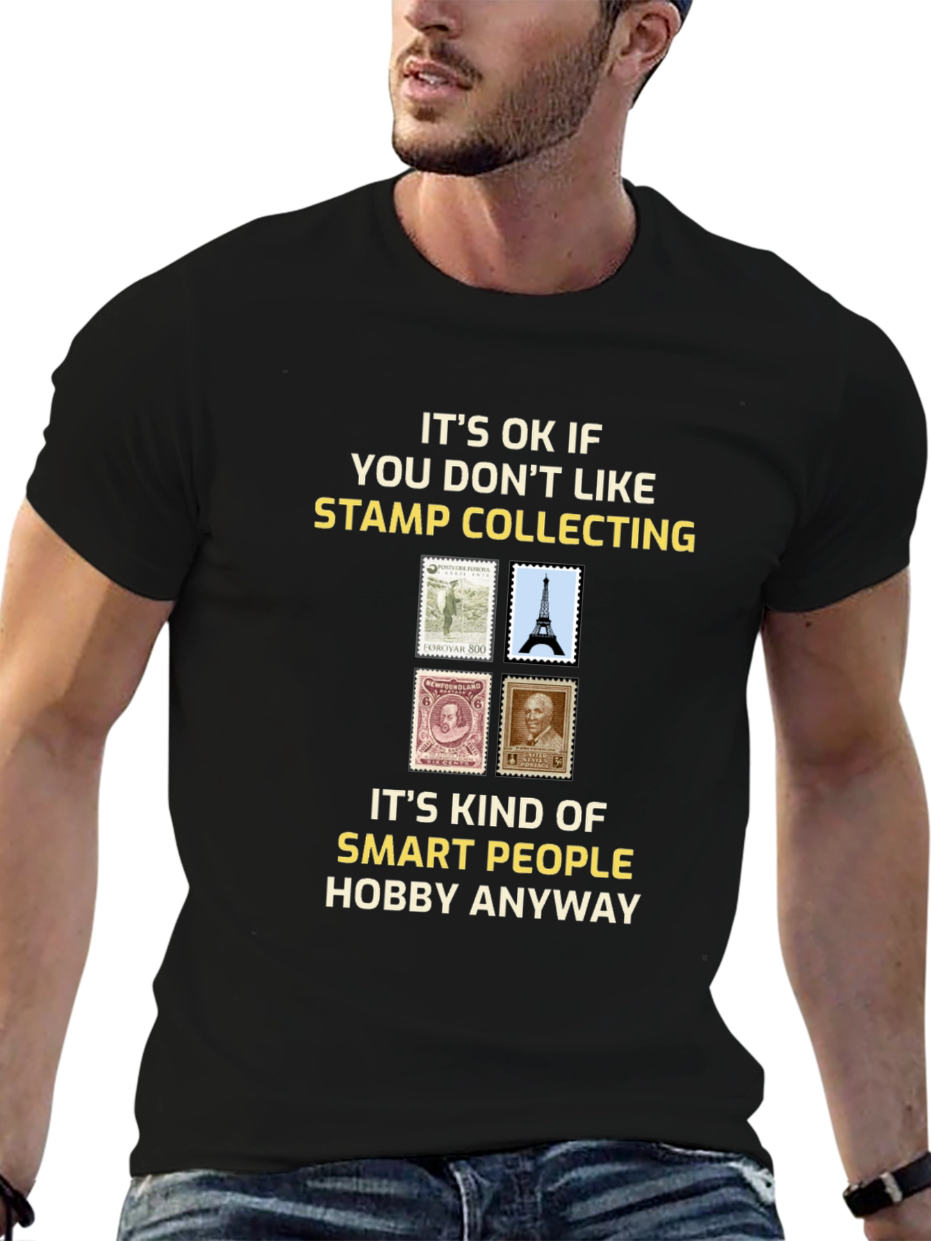 Stamp Collecting Smart People Hobby T-Shirt