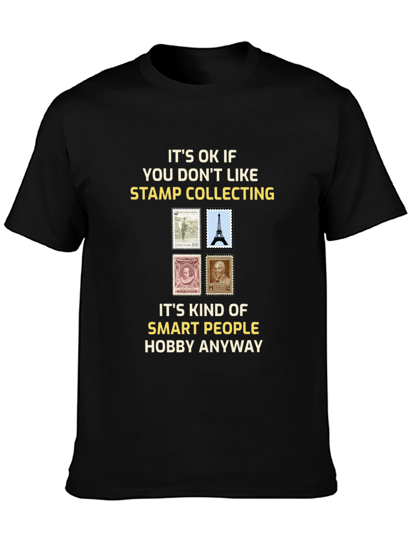 Stamp Collecting Smart People Hobby T-Shirt
