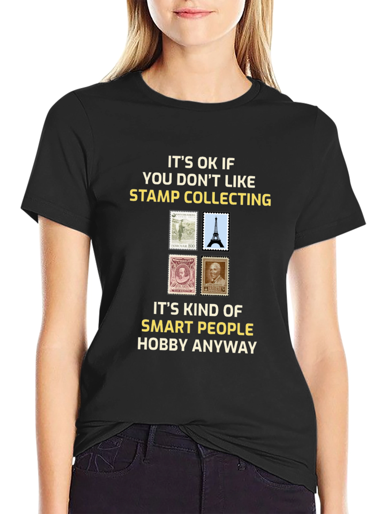 Stamp Collecting Smart People Hobby T-Shirt
