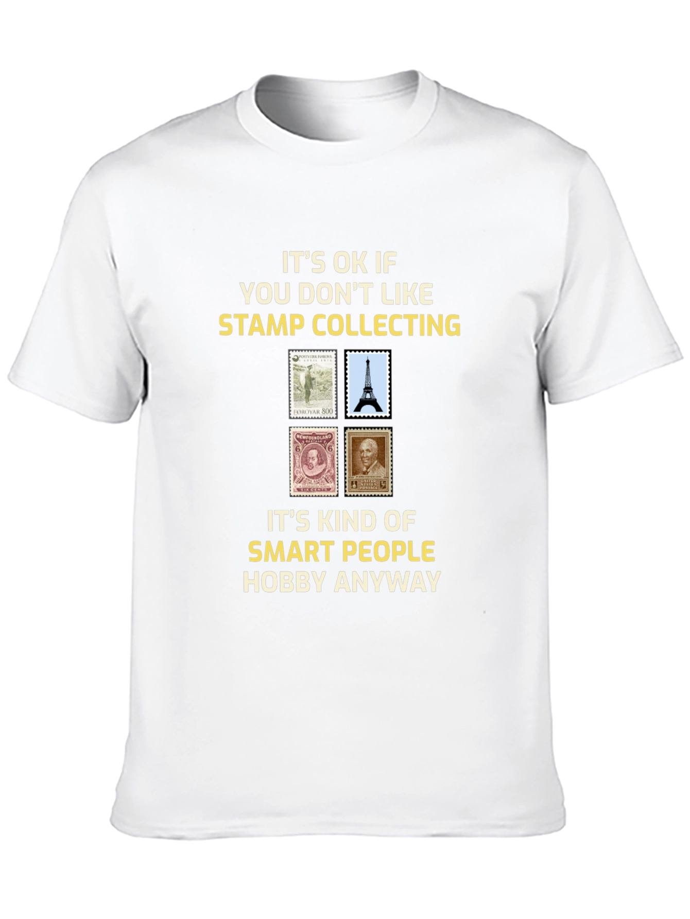 Stamp Collecting Smart People Hobby T-Shirt