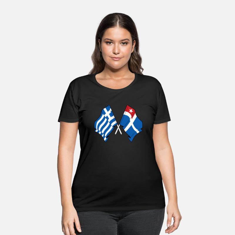 Flag of Greece and flag island crete