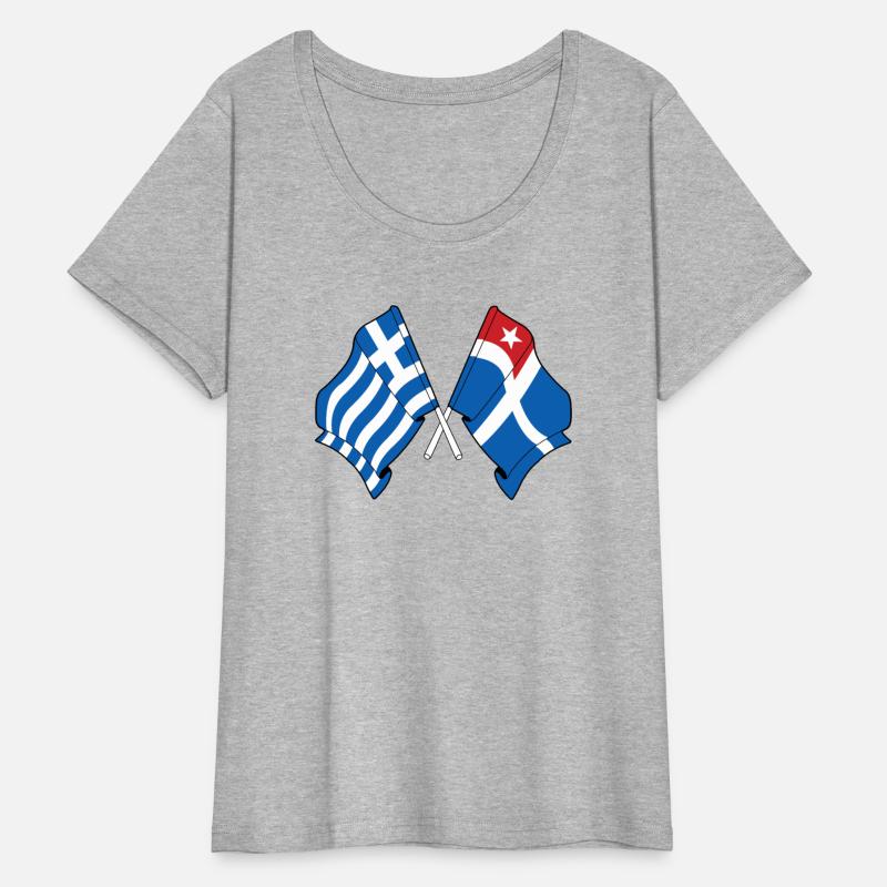Flag of Greece and flag island crete