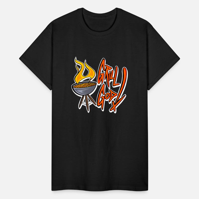 Flame Grill God: Cartoon - Style BBQ Masterpiece
