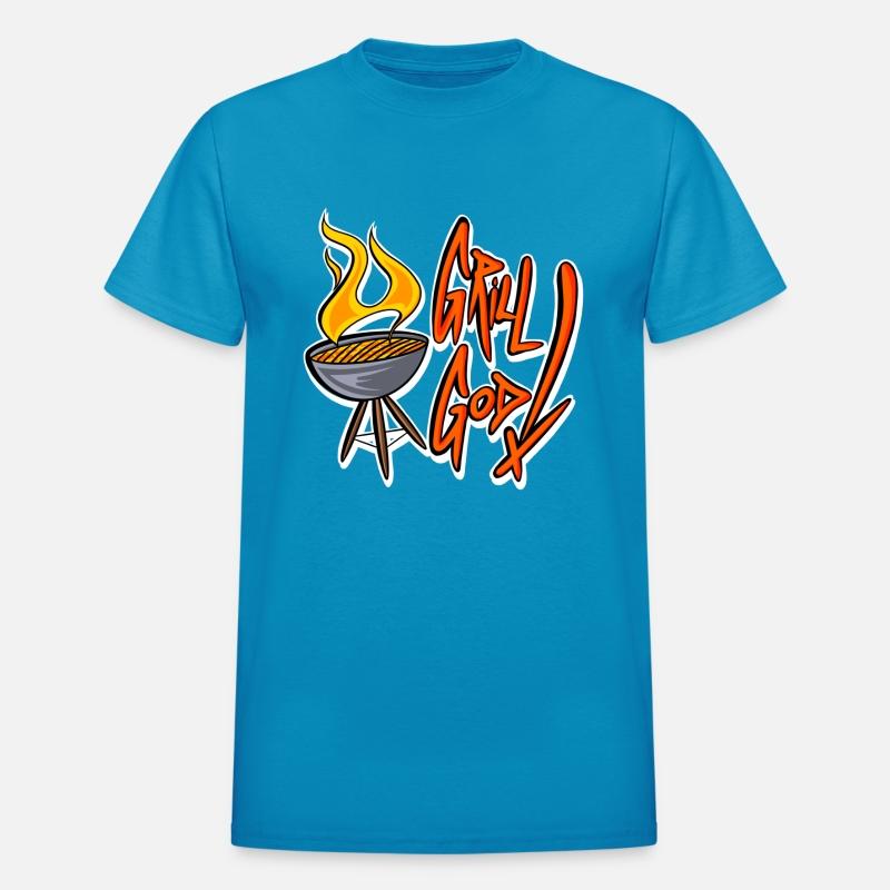 Flame Grill God: Cartoon - Style BBQ Masterpiece