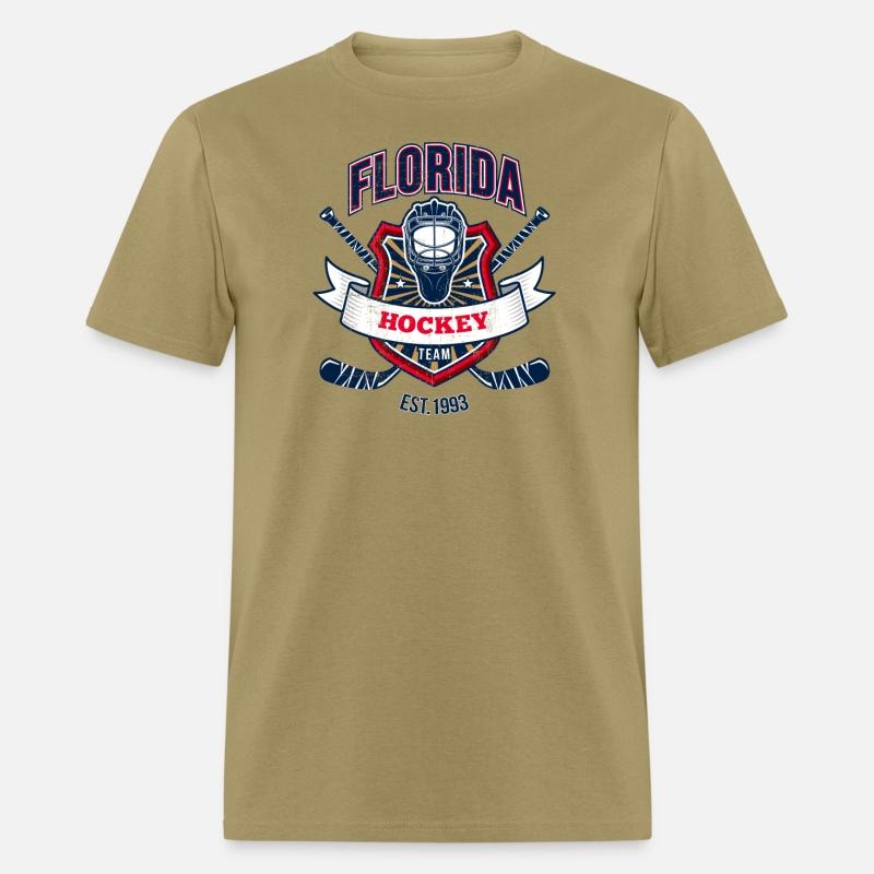 Florida Retro Panther Stick Hockey Puck Gameday