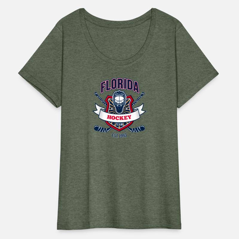 Florida Retro Panther Stick Hockey Puck Gameday