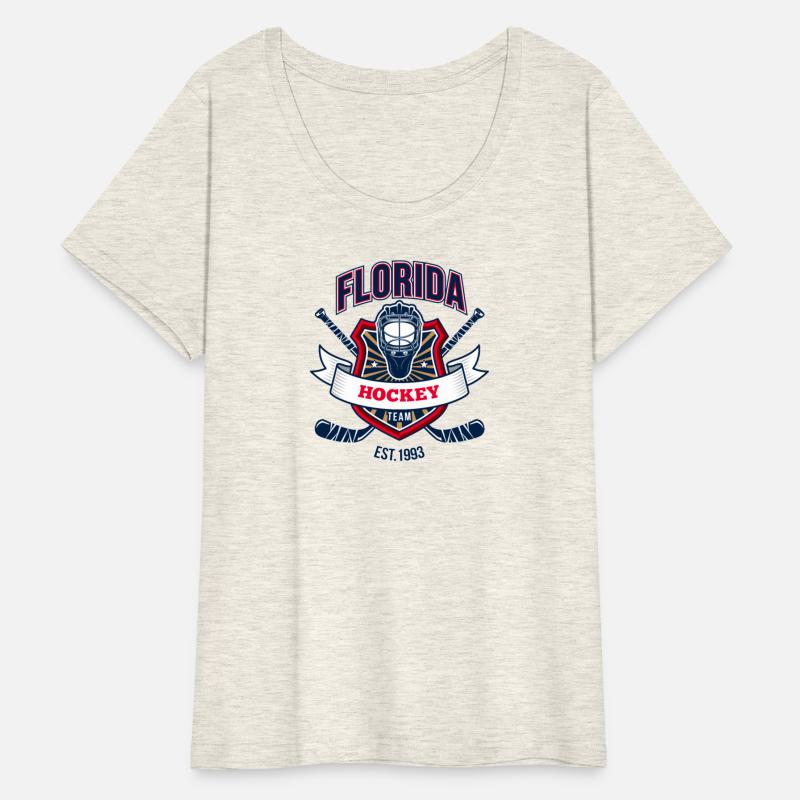 Florida Retro Panther Stick Hockey Puck Gameday