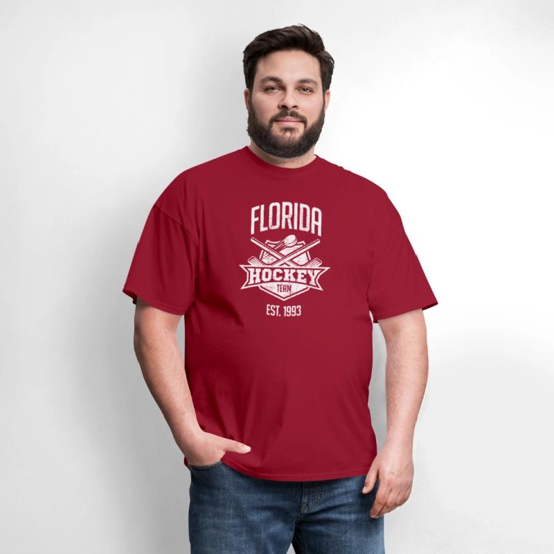Florida Retro Panther Stick Puck Hockey Gameday