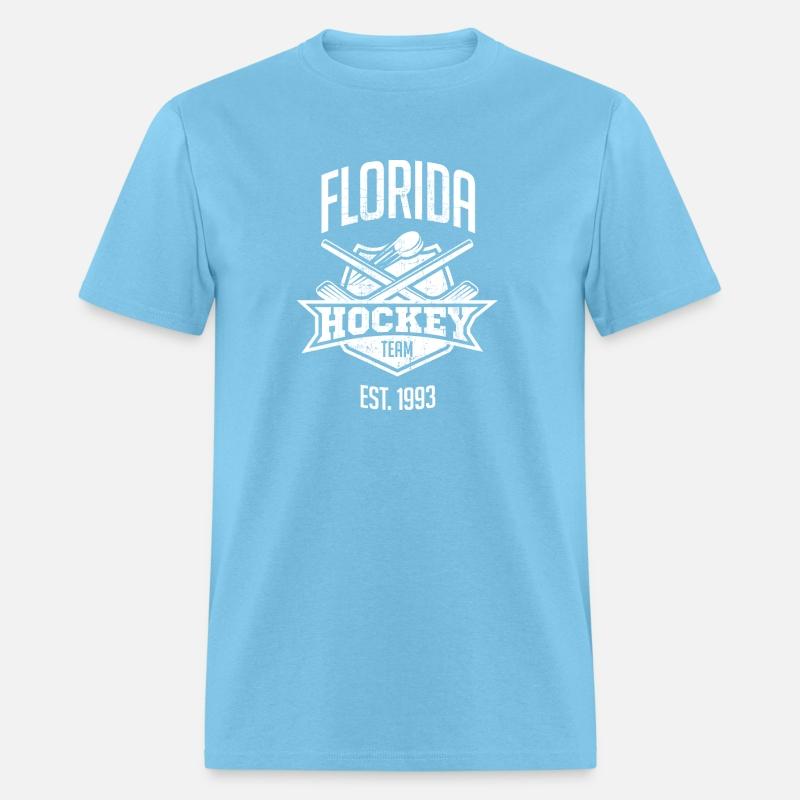 Florida Retro Panther Stick Puck Hockey Gameday