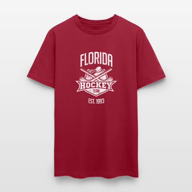 Florida Retro Panther Stick Puck Hockey Gameday