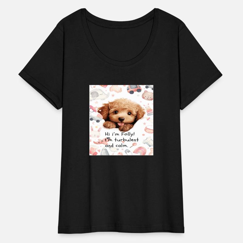Folly happy and energetic dog