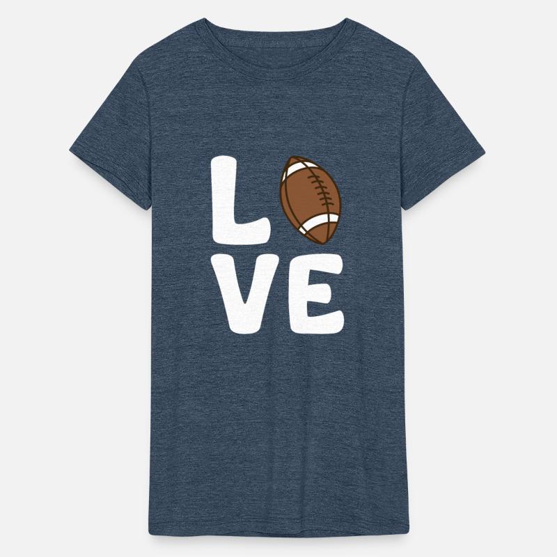 Football Heart I Love Football