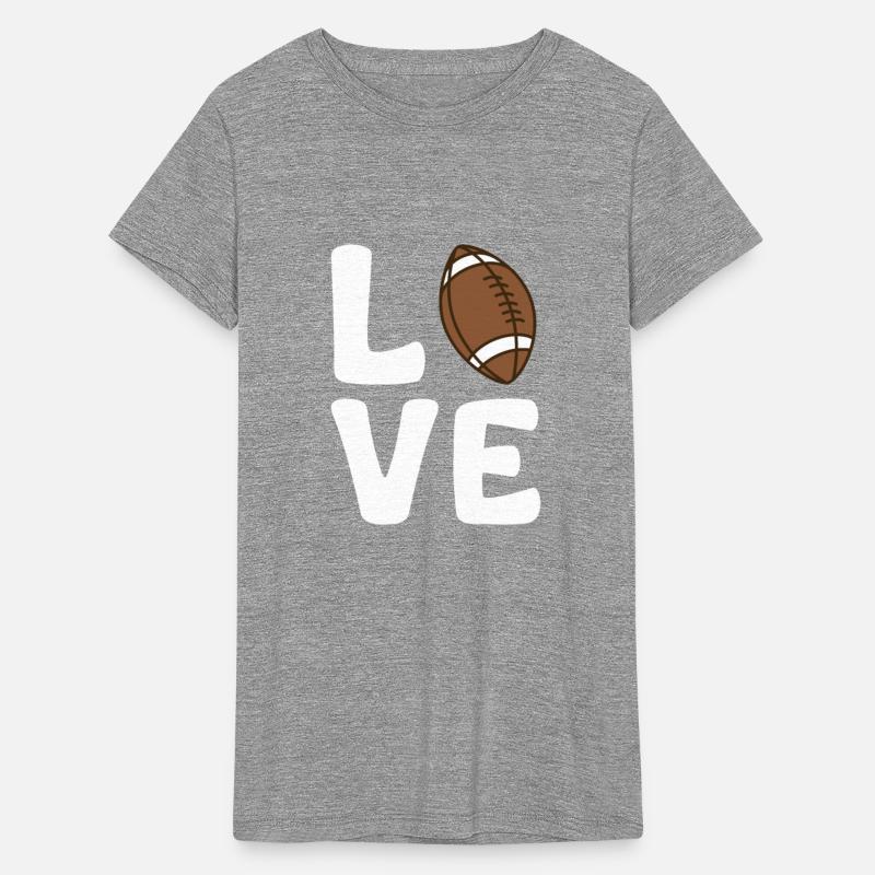 Football Heart I Love Football