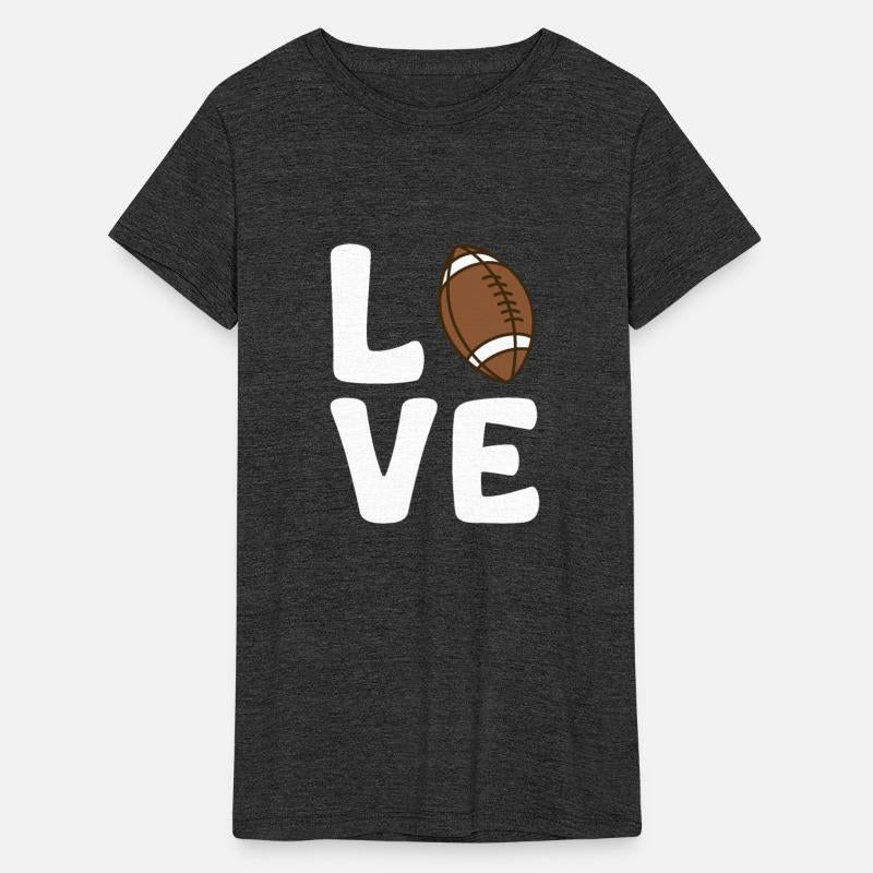 Football Heart I Love Football