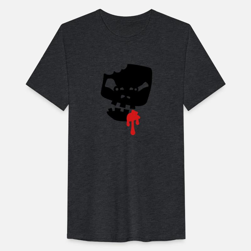 freaky zombie face for halloween