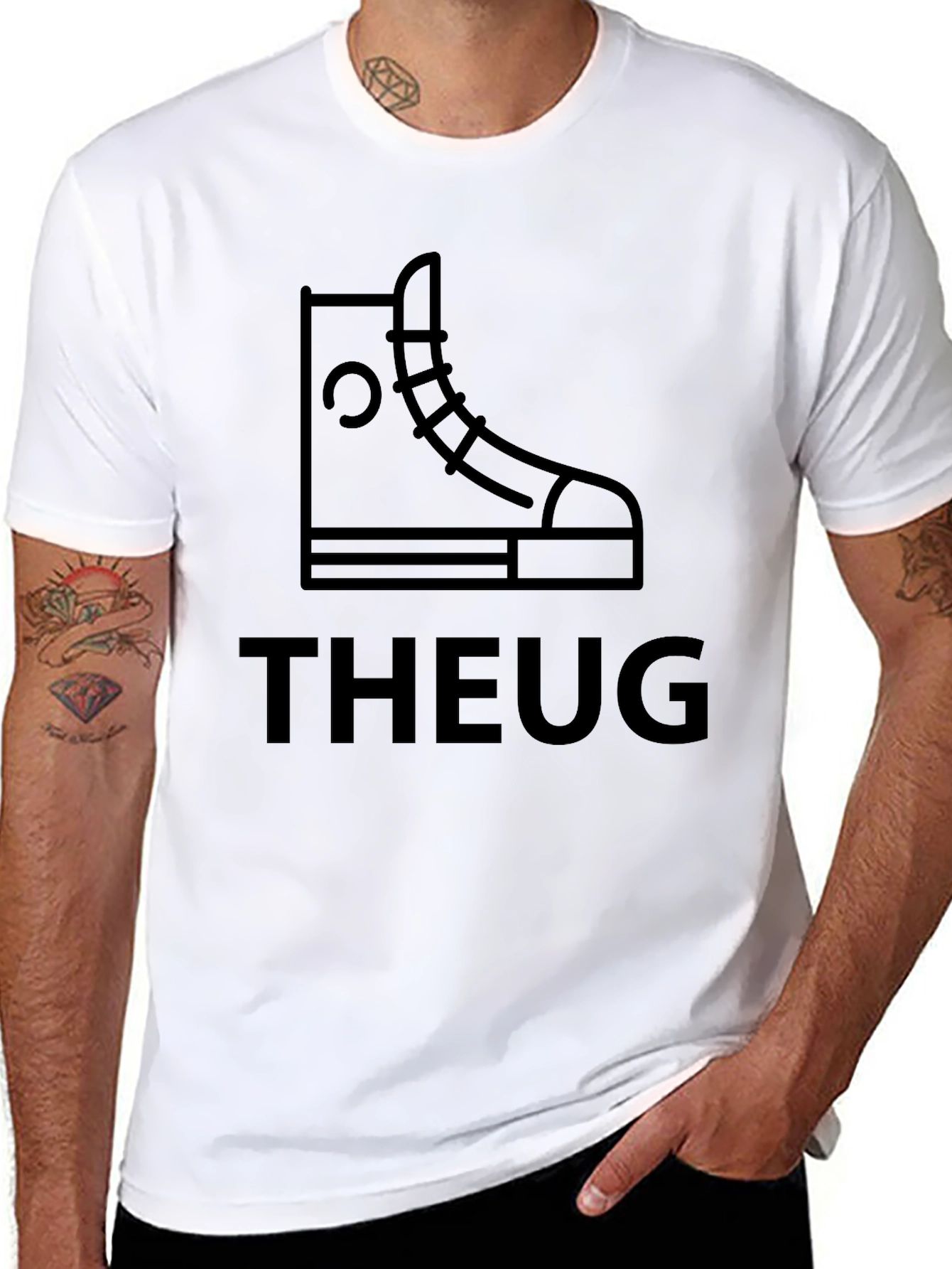 THEUG Sneaker Graphic T-Shirt
