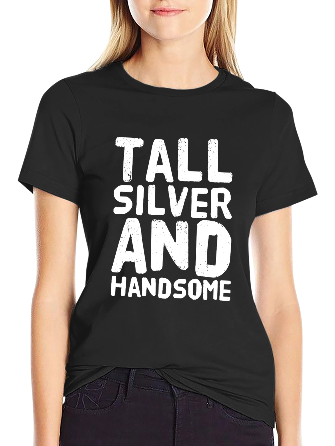 Tall Silver and Handsome Graphic Tee