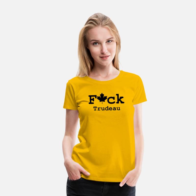 Fuck Trudeau - Black Canada Flag