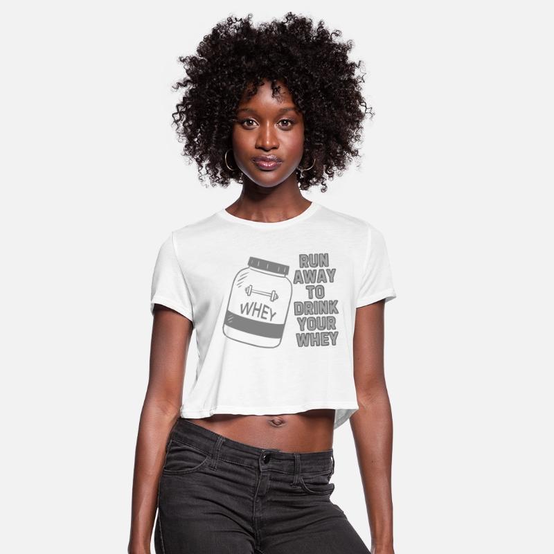 Fuel Up & Run,Whey Protein Motivation Fitness Tee