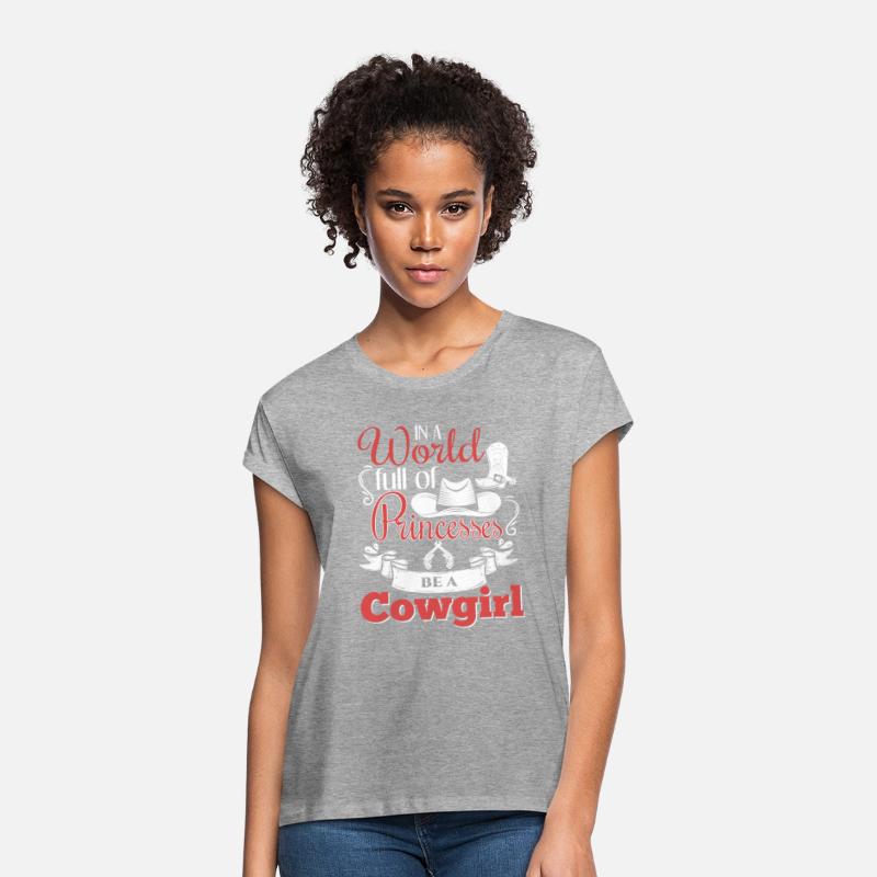Funnier Be A Cowgirl Saying Design