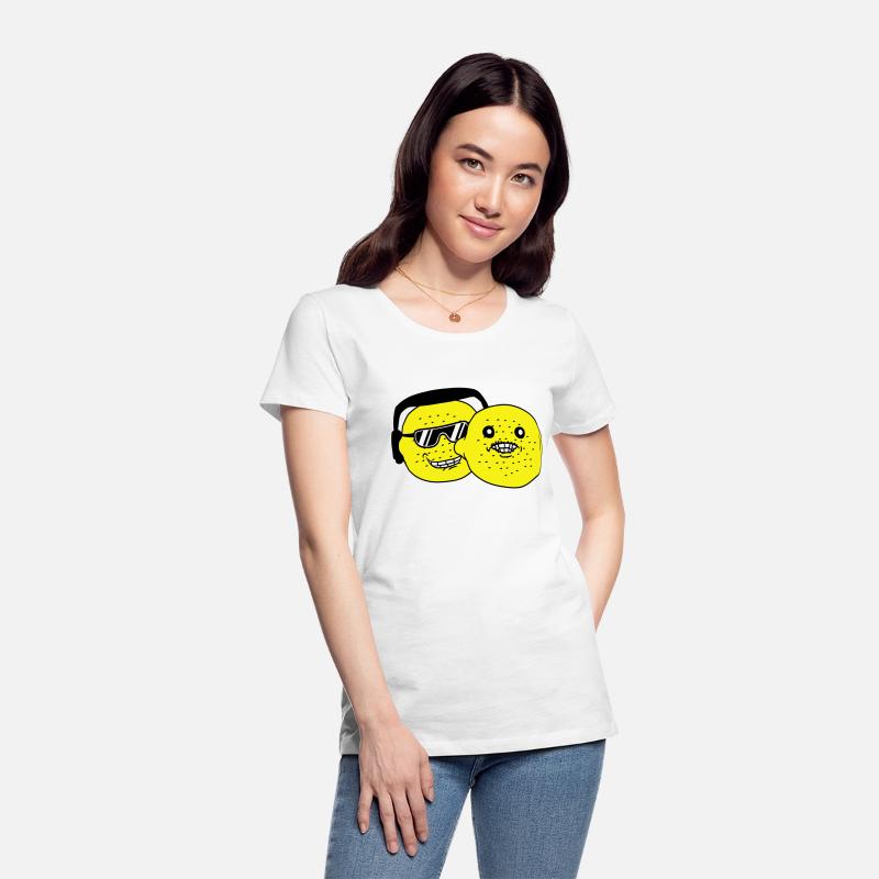 Funny 2 DJ Citrus Fruit Two Lemon Friends Team Fun