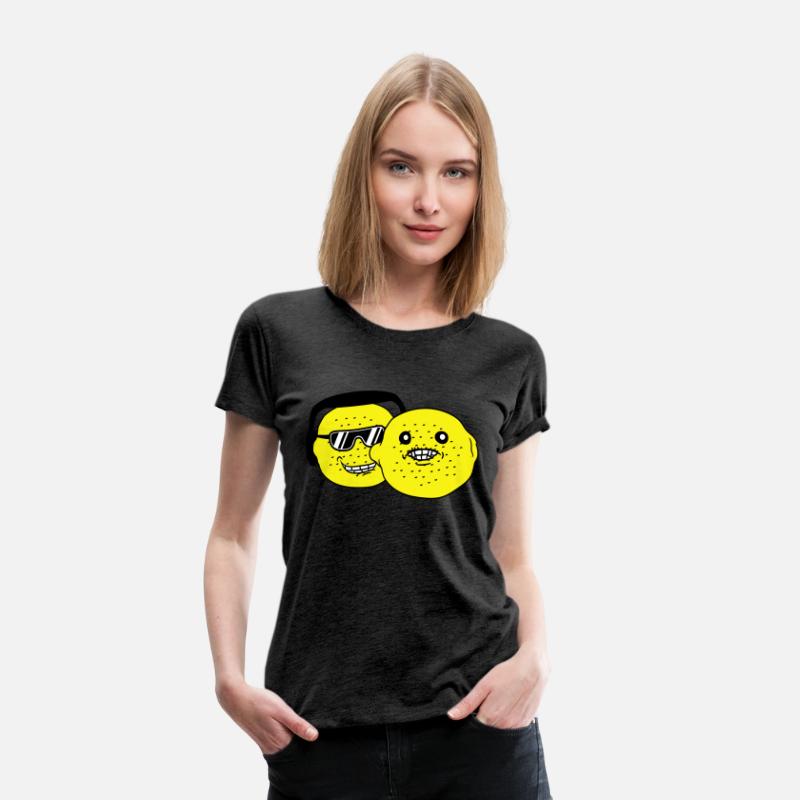 Funny 2 DJ Citrus Fruit Two Lemon Friends Team Fun