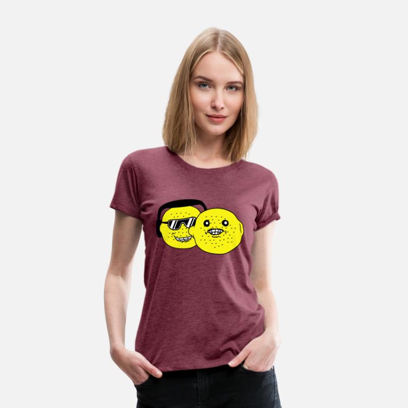 Funny 2 DJ Citrus Fruit Two Lemon Friends Team Fun