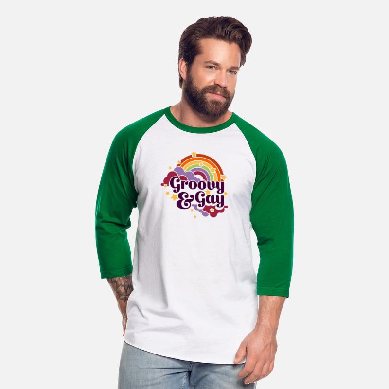 Funny Groovy And Gay LGBT Rainbow