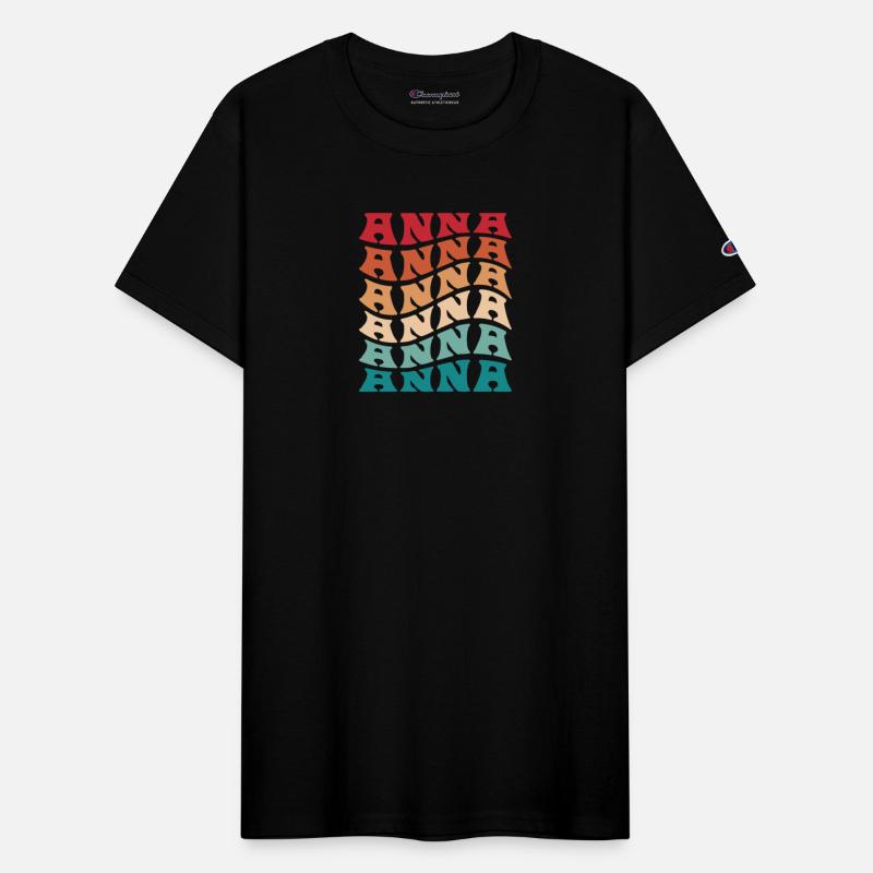 Funny Personalized Anna Name Themed Apparel