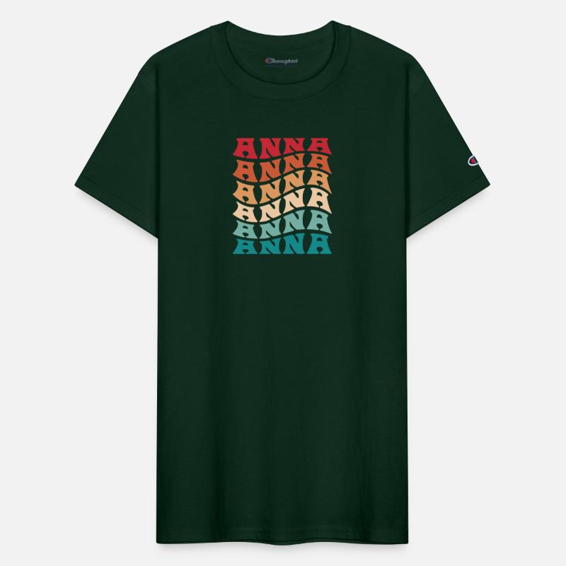 Funny Personalized Anna Name Themed Apparel