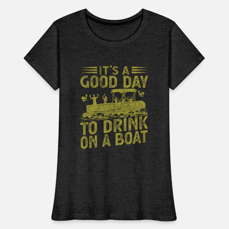 Funny Pontooning Drinking Pontoon Boating Captain