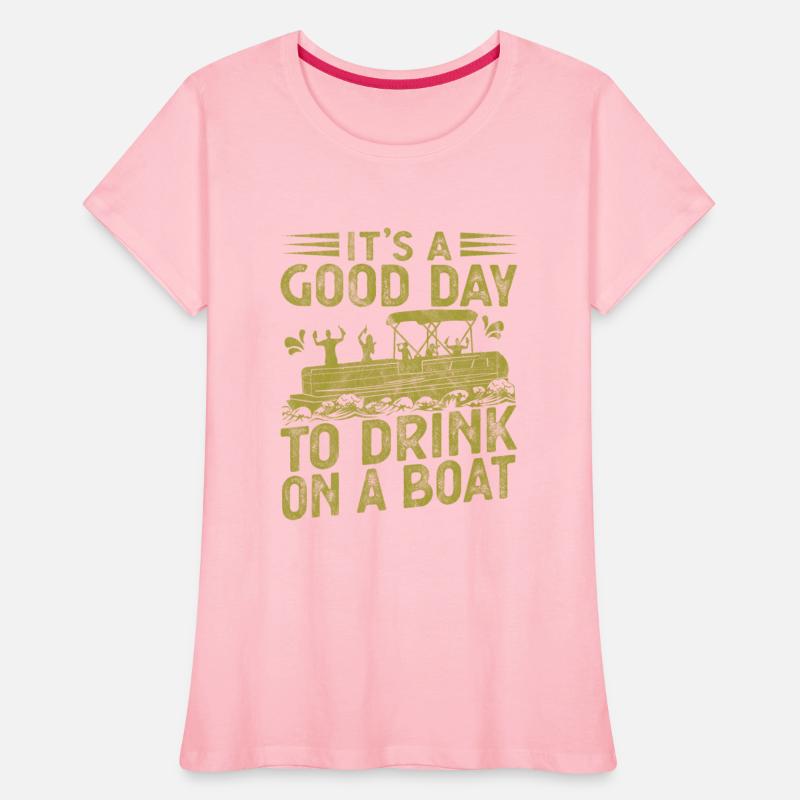 Funny Pontooning Drinking Pontoon Boating Captain