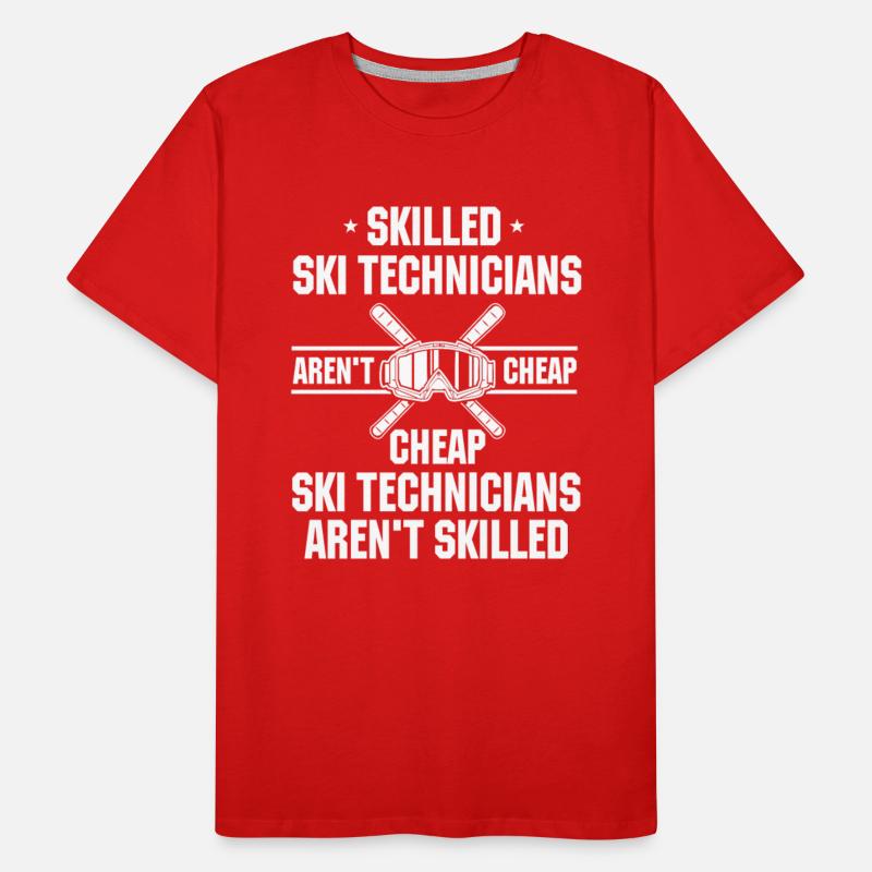 Funny Ski Technician Saying
