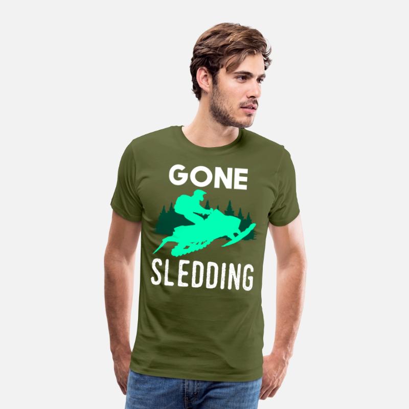Funny Snowmobile Men Women Snowmobiling Winter