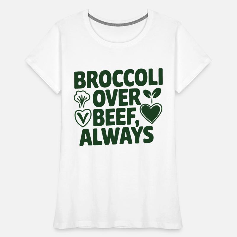 Funny Vegan Gift Bio Nature Green Broccoli