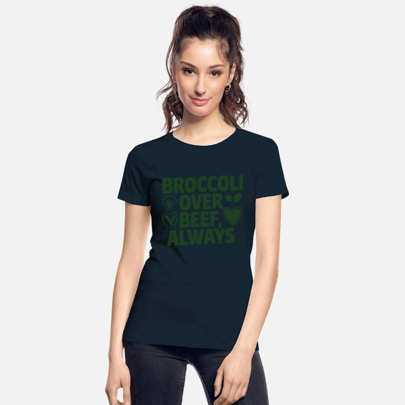 Funny Vegan Gift Bio Nature Green Broccoli