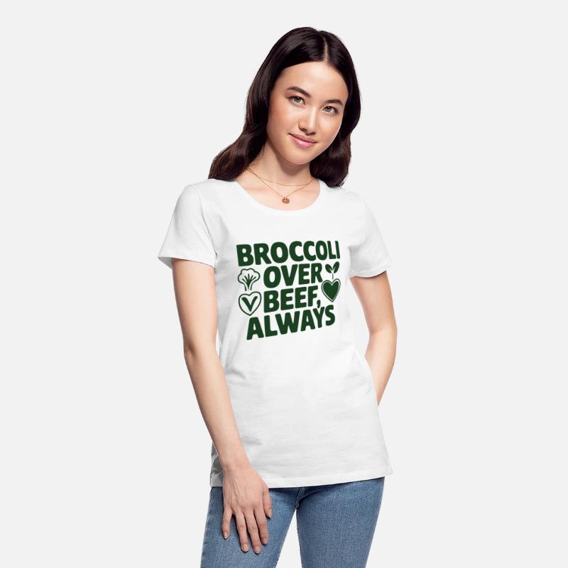 Funny Vegan Gift Bio Nature Green Broccoli