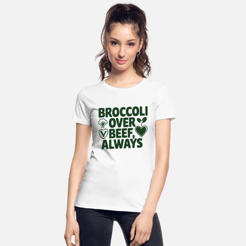 Funny Vegan Gift Bio Nature Green Broccoli