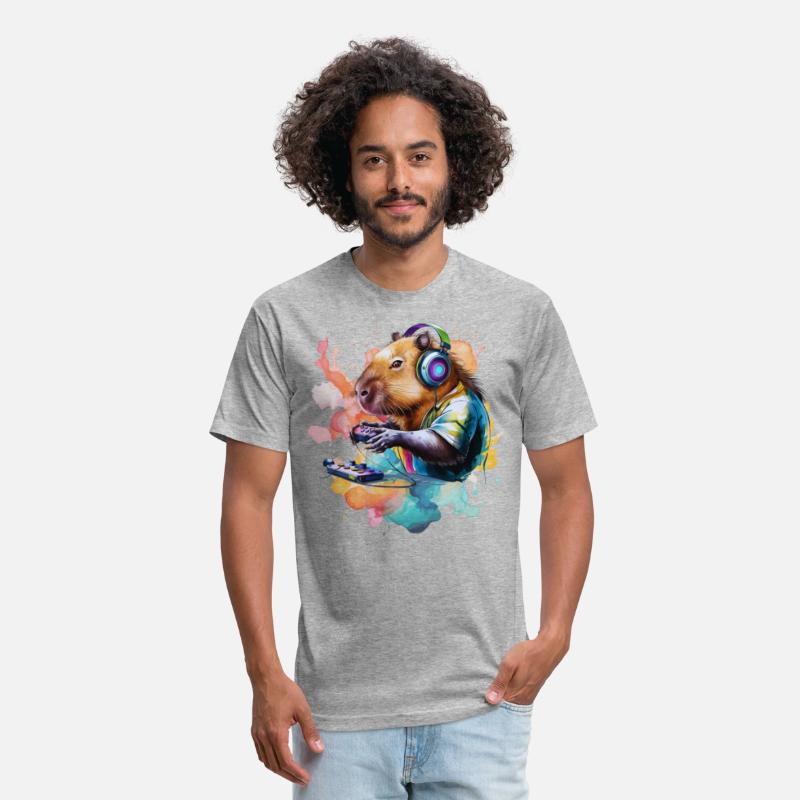 Funny Video Games Capybara Funny Capybara Gamer