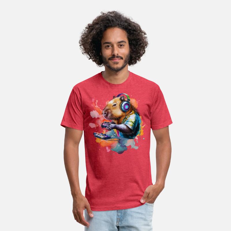Funny Video Games Capybara Funny Capybara Gamer