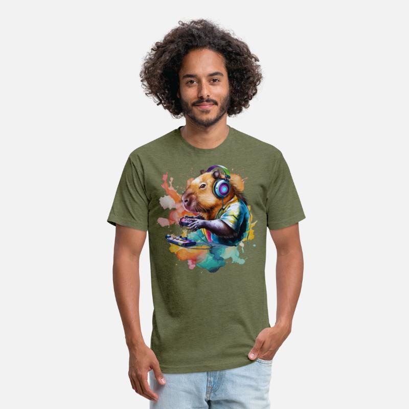 Funny Video Games Capybara Funny Capybara Gamer