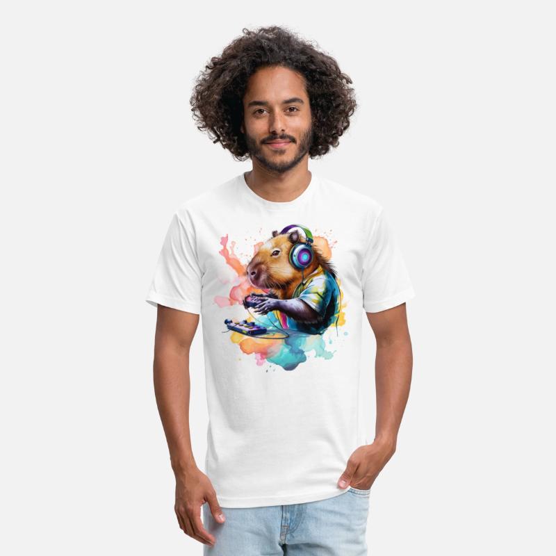 Funny Video Games Capybara Funny Capybara Gamer